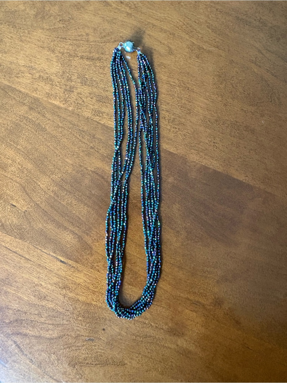 NWT Multi Strand Spinel Necklace